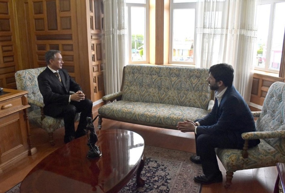 Presidente de la Corte de Apelaciones de Punta Arenas recibe visita protocolar de delegado presidencial de Magallanes