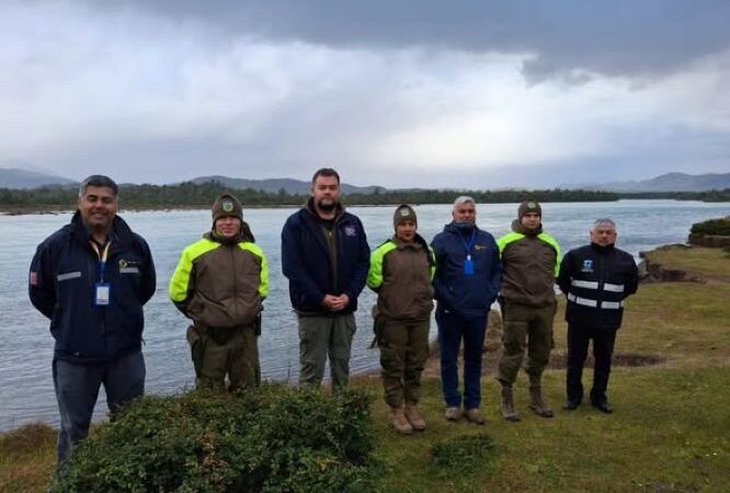 Fiscalizan en Río Serrano a personas que realizan pesca recreativa