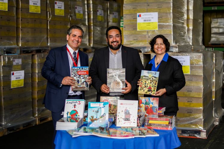 Ministerio de Educación avanza en el proceso de impresión de textos escolares para 2026
