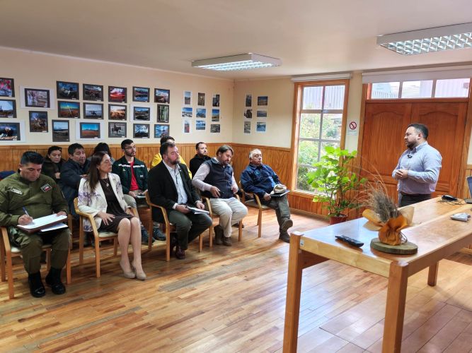COGRID comunal de Torres del Paine sesiona con la presencia de autoridades provinciales de Ultima Esperanza