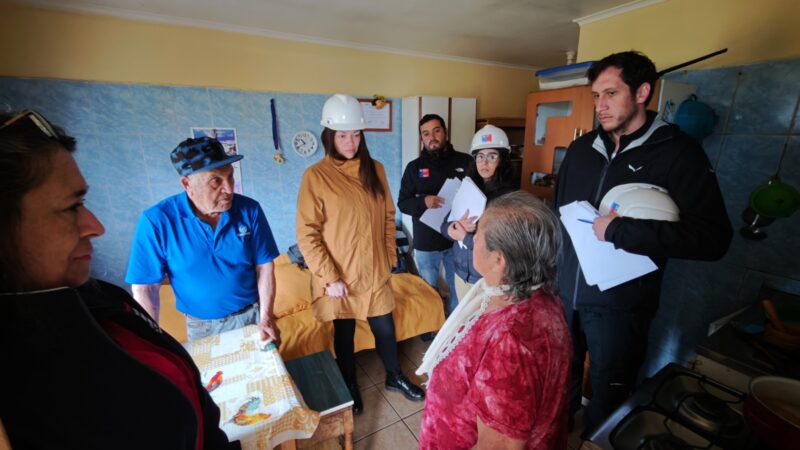 Delegado Presidencial de Ultima Esperanza destaca mejoramiento de condominio de Viviendas Tuteladas N° 1 de SENAMA en Puerto Natales