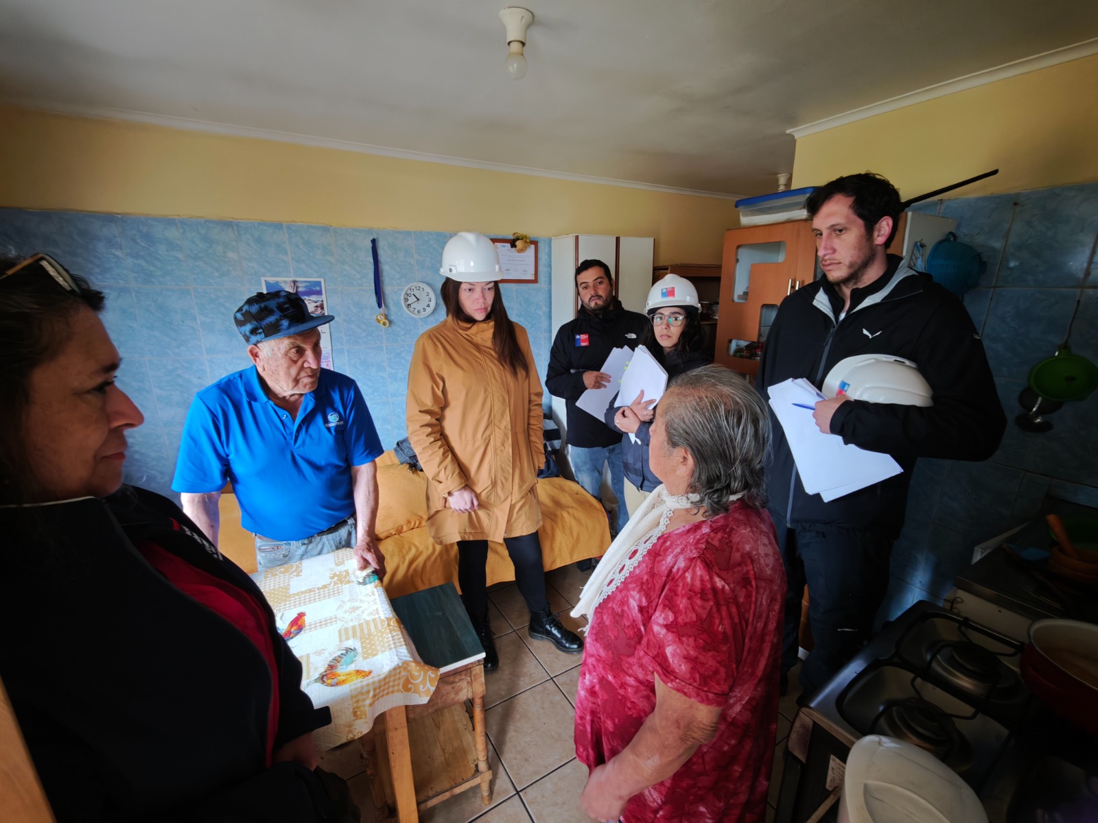 Delegado Presidencial de Ultima Esperanza destaca mejoramiento de condominio de Viviendas Tuteladas N° 1 de SENAMA en Puerto Natales