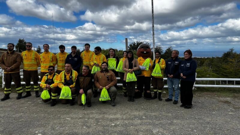 Región de Magallanes refuerza seguridad de brigadistas en temporada de incendios forestales