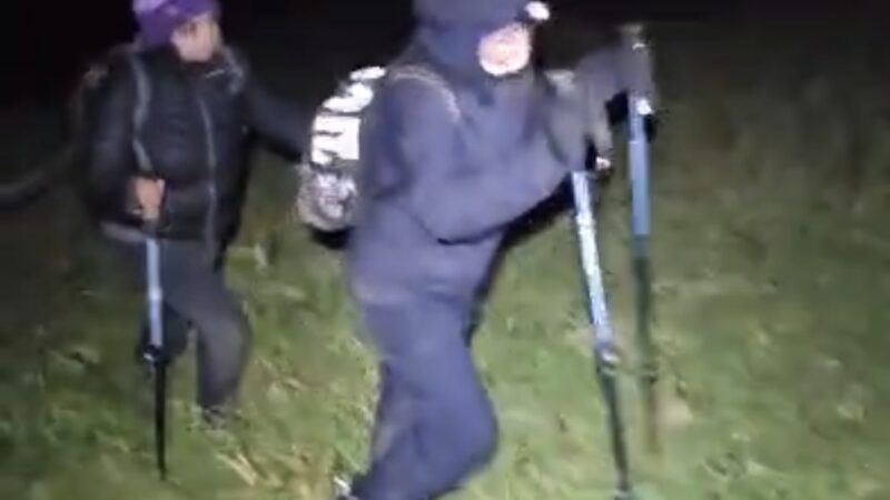 Amplio operativo permitió rescatar con vida a dos mujeres extraviadas en el Monte Tarn
