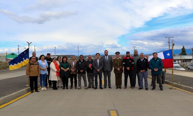Gobierno inaugura nuevo acceso a Puerto Natales por Avenida Ultima Esperanza