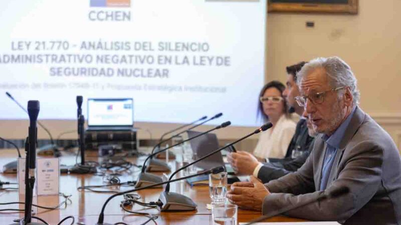 Ley de Seguridad Nuclear: Aprueban indicación para reducir plazos de autorizaciones de servicios de salud críticos