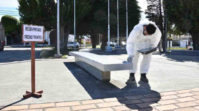 Municipio de Punta Arenas destinará $30 millones en 2026 para recuperar mobiliario urbano rayado