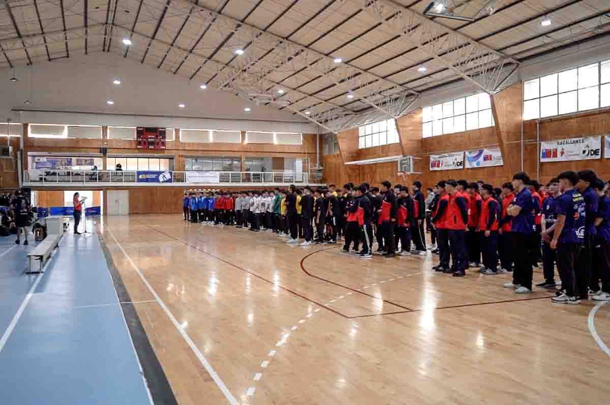 Punta Arenas inaugura Campeonato Nacional Cadete de Balonmano 