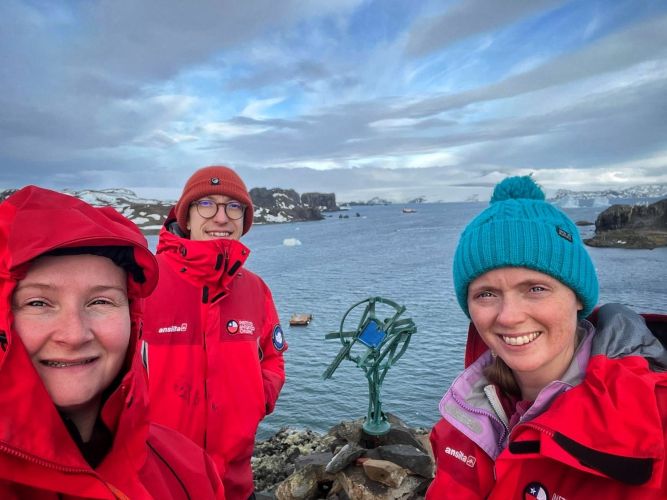 Programa internacional POLARIN marca un hito con su primera campaña científica a la Antártica con apoyo de INACH