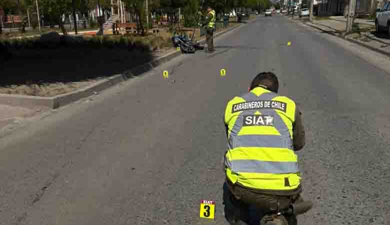 Motociclista resulta gravemente herido tras colisión con taxi colectivo en Avenida España