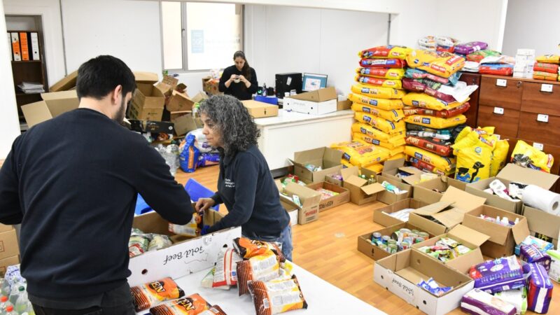 Municipio de Punta Arenas refuerza campaña solidaria con balance positivo en puntos de acopio