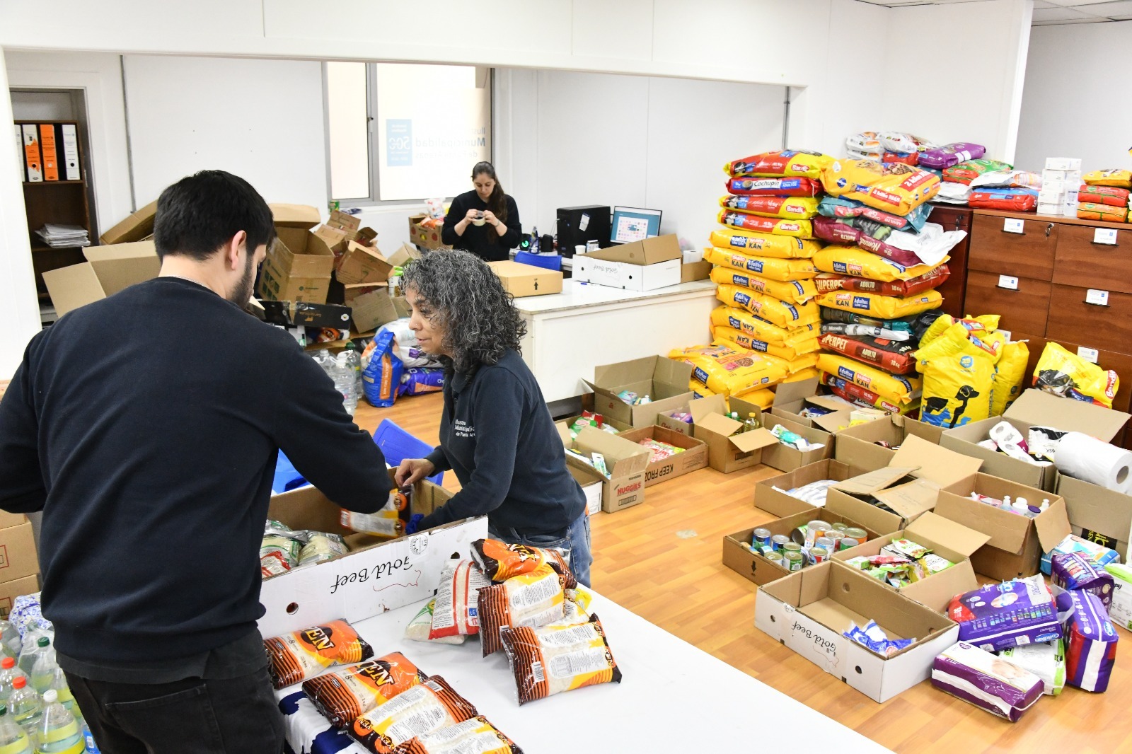 Municipio de Punta Arenas refuerza campaña solidaria con balance positivo en puntos de acopio