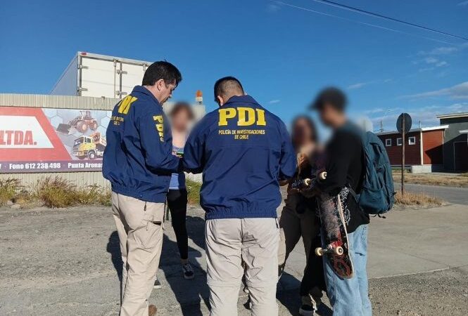 PDI Magallanes detectó a nueve extranjeros infractores y detuvo a cinco personas en operativo focalizado en Punta Arenas y Puerto Natales