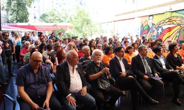 ANEF participó en conmemoración del 12 de febrero por el 73° aniversario de la CUT