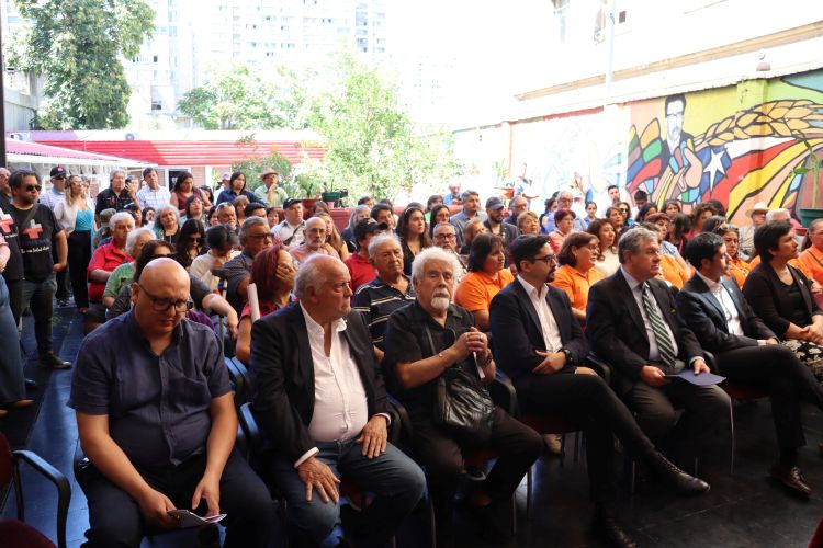 ANEF participó en conmemoración del 12 de febrero por el 73° aniversario de la CUT