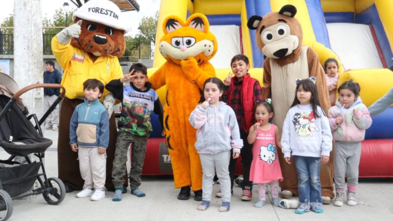 Jornada de diversión y aprendizaje para niños y niñas hicieron diversos servicios públicos en Porvenir