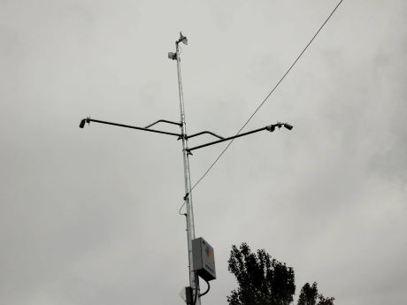 Instalan red de cámaras de televigilancia en la ciudad de Porvenir