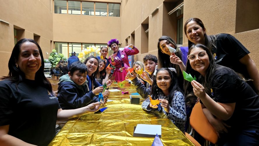 Unidad de Oncología Infantil del Hospital Clínico realizó emotiva celebración anticipada del Día del Cáncer Infantil