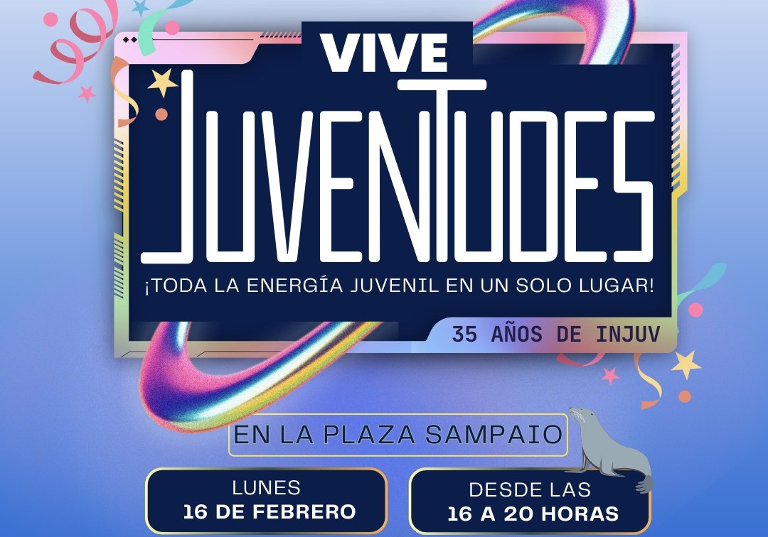 INJUV Magallanes celebra sus 35 años con la actividad “Vive Juventudes” en Plaza Sampaio