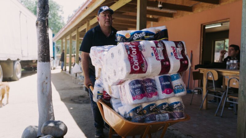 Ayuda solidaria enviada desde Punta Arenas ya llegó a Trehuaco en la región de Ñuble