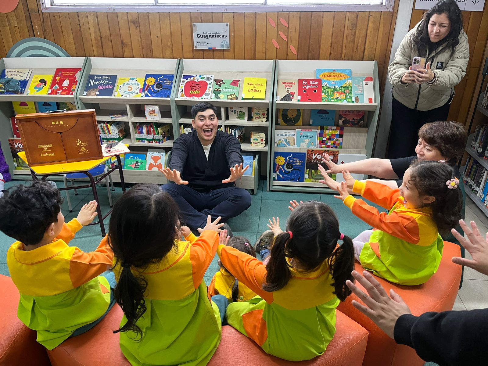 Guaguateca de la Biblioteca Pública N°47 del SERPAT Punta Arenas se posiciona como espacio de fomento lector