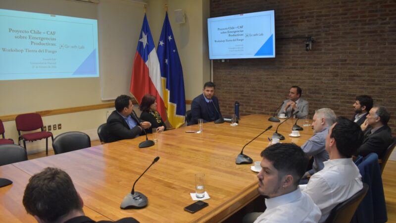 Gobierno Regional recibe estudio de Harvard para fortalecer la diversificación productiva de Tierra del Fuego