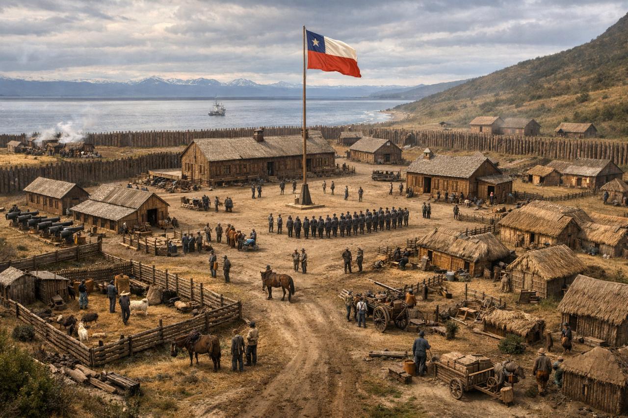Leñadores, carpinteros de ribera, carreteros, carboneros, cargadores y chacareros: cómo se comenzó a construir Punta Arenas desde 1848