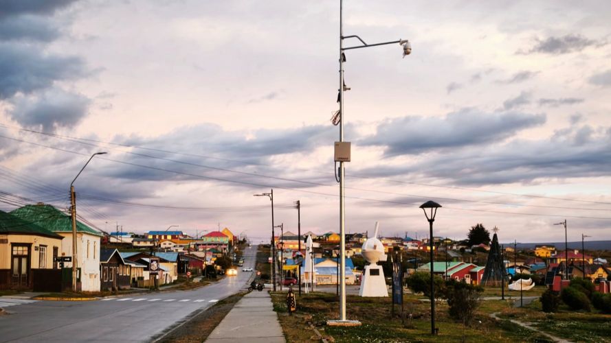 Proyecto de cámaras de seguridad en Porvenir: avanza la instalación de equipos de Alta Resolución