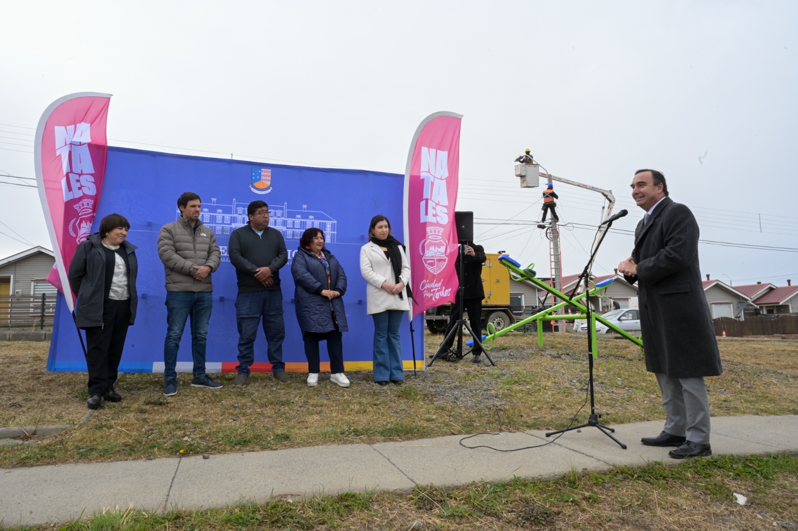 Puerto Natales, una ciudad más cálida y segura: comienza el recambio de más de tres mil luminarias públicas en toda la comuna