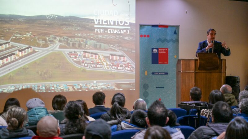 40% de avance tiene el proyecto «Ciudad de los Vientos» del Plan Urbano Habitacional del MINVU en Punta Arenas