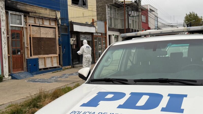 PDI investiga homicidio frustrado con arma cortante en Puerto Natales