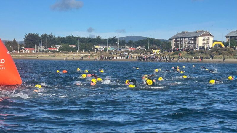Más de 150 deportistas dieron vida al Primer Triatlón del Estrecho en Punta Arenas