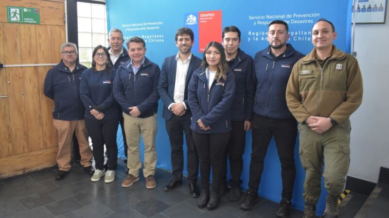 Delegado Presidencial José Ruiz Pivcevic valora trabajo profesional de SENAPRED