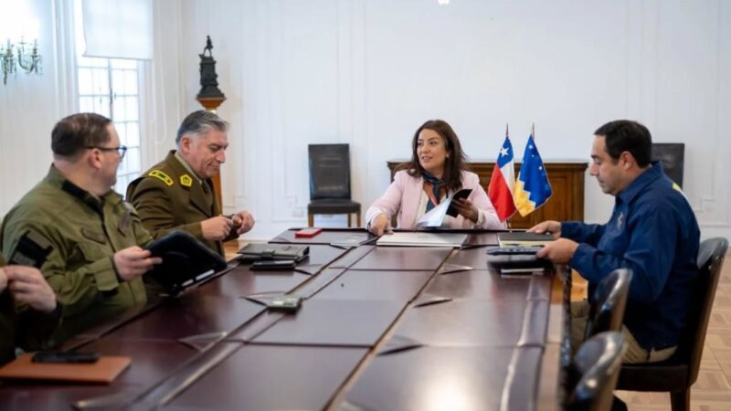 Delegada Presidencial Regional se reúne con los Jefes Policiales de la región de Magallanes