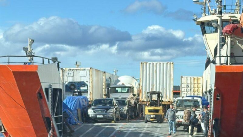 Ferry Yagán debió regresar a Punta Arenas por falla técnica en ruta hacia Puerto Williams