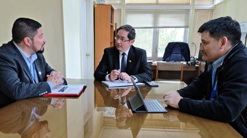 Delegado Provincial de Ultima Esperanza se reúne con Jefe Provincial del Trabajo