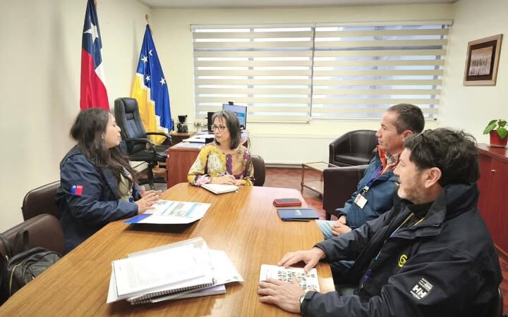 Delegada Provincial y SERNAPESCA de Tierra del Fuego refuerzan trabajo coordinado