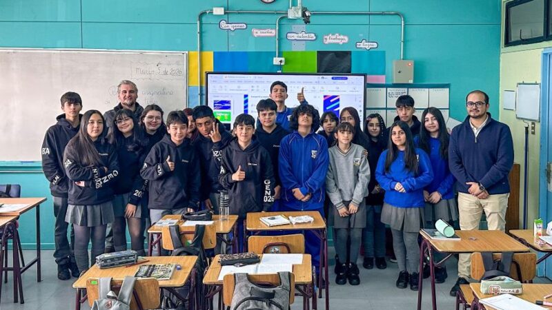 EDELMAG celebra el día mundial de la Eficiencia Energética con charla educativa en escuela Villa las Nieves de Punta Arenas