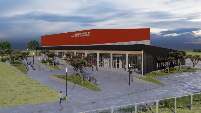 Se entregó a la comunidad de Porvenir el nuevo y moderno gimnasio Mario Zavattaro
