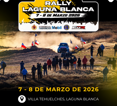 Villa Tehuelches se convierte en el epicentro del automovilismo con el Rally Laguna Blanca 2026
