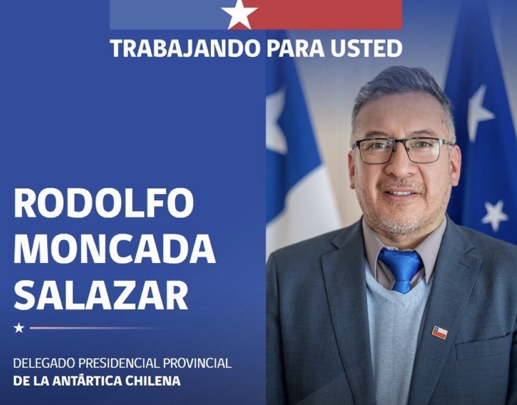 Rodolfo Moncada asume como Delegado Presidencial Provincial de la Antártica Chilena