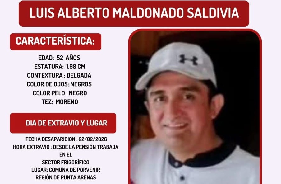 Se cumplen 18 días de la desaparición de trabajador residente en Porvenir