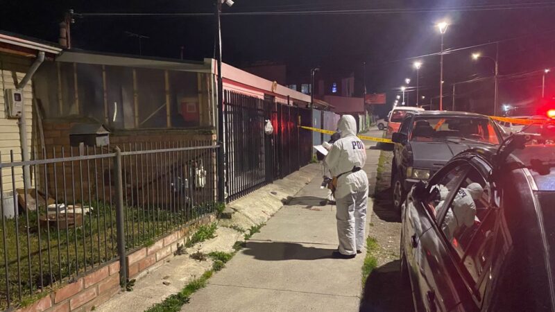 Detienen a dos adolescentes por presunto homicidio en población Silva Henríquez de Punta Arenas