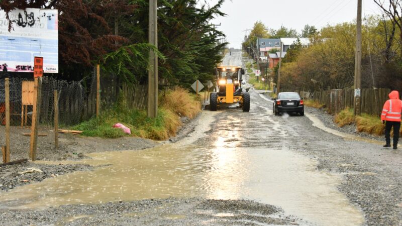 Intensas lluvias activan amplio despliegue municipal y constante monitoreo en Punta Arenas