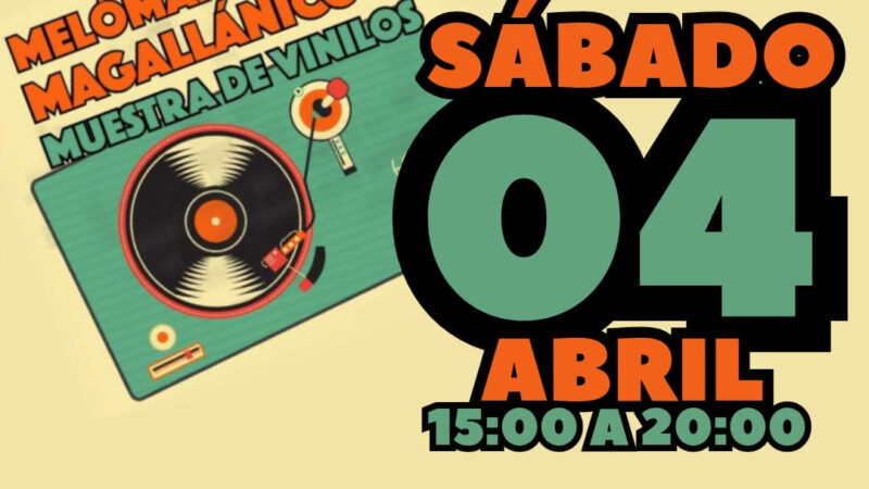 Nueva cita de Agrupación Melómano Magallánico: Vinilos «aterrizan» el sábado 4 de abril en la Junta de Vecinos Mauricio Bran de Punta Arenas