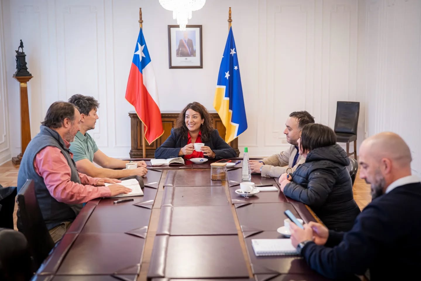 Dirigentes empresariales de la CPC se reúnen con la Delegada Presidencial Regional