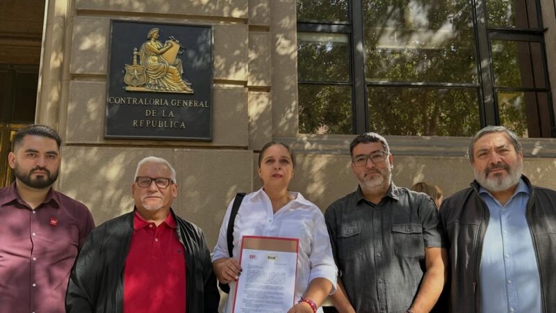 Directiva de la CUT pide a la Contraloría dar a conocer dotación de funcionarios del Estado