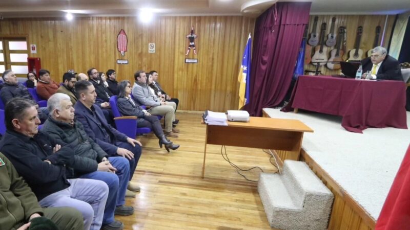 Se realizó la Cuenta Pública del Alcalde Luis Barría de Timaukel, Tierra del Fuego