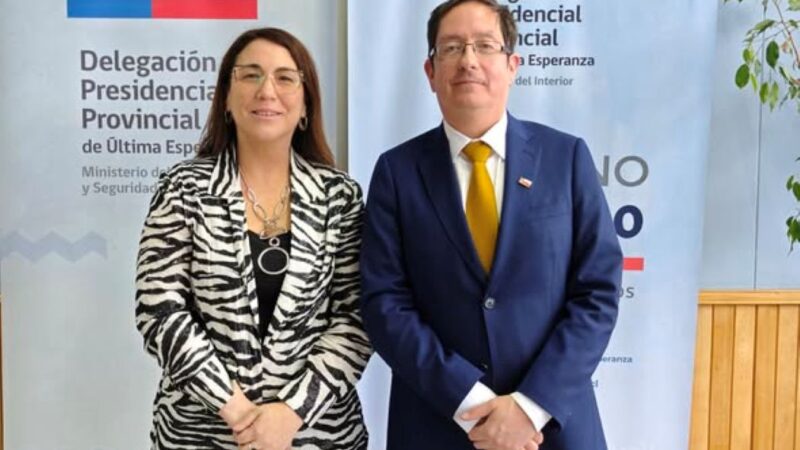 Delegado Provincial de Ultima Esperanza recibe a Directora del Servicio de Salud Magallanes