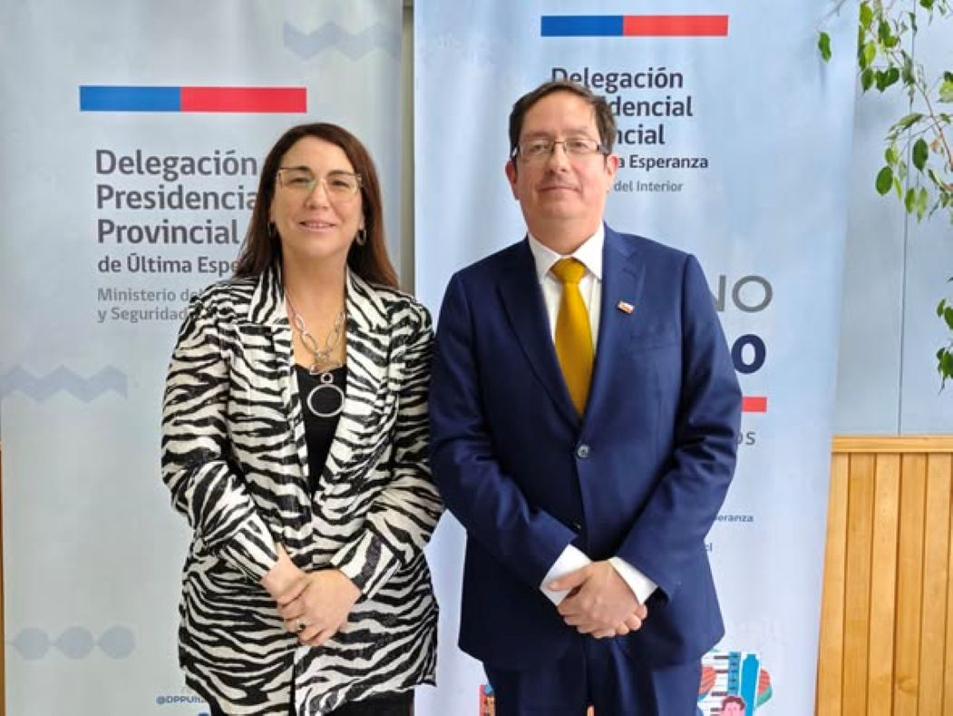Delegado Provincial de Ultima Esperanza recibe a Directora del Servicio de Salud Magallanes